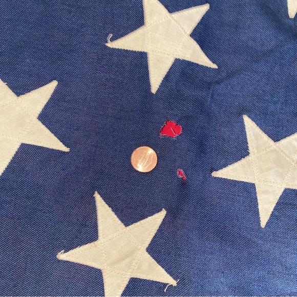 Valley Forge Flag Co U.S.A. American Flag 5 Best"  2 x 2 PLY Cotton LARGE - Picture 8 of 14